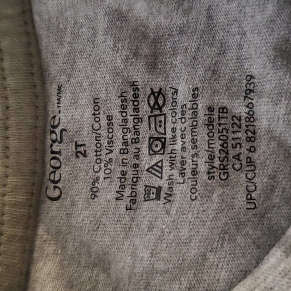 BNWOT George Gray Short-Sleeve Shirt - Picture 2 of 2